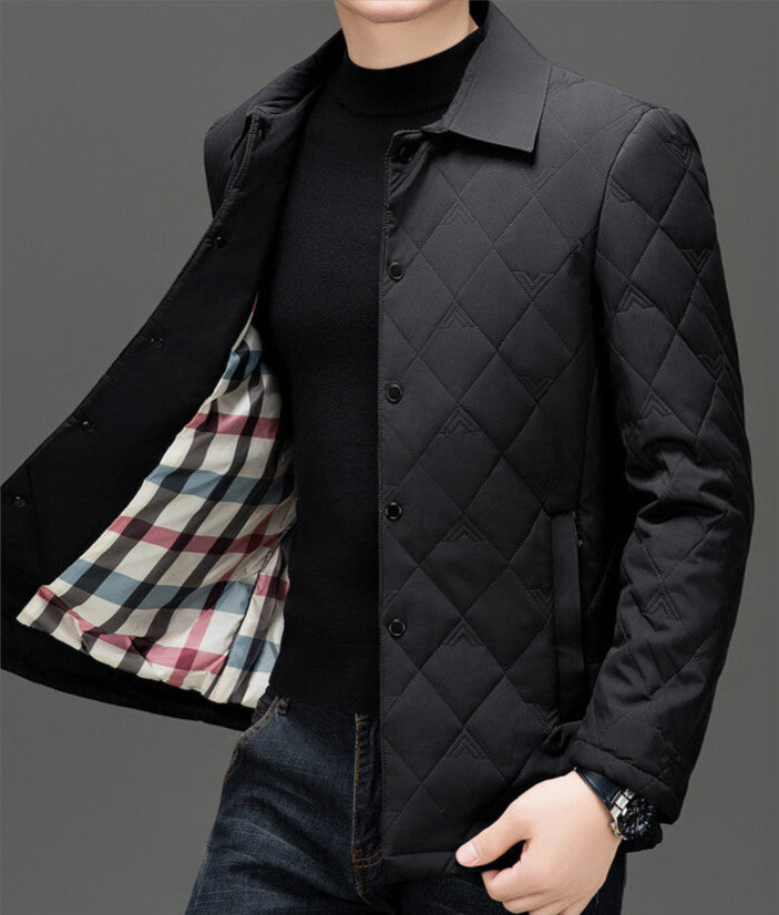 Diamond Quilted Jacket