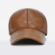 Touring Leather Ball Cap