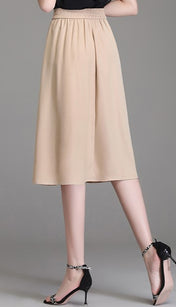 Buttoned Asym Skirt