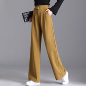 Buttoned Straight Leg Pant