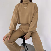 Half-Glove Turtleneck Set