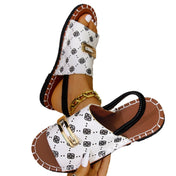 Glint Stitched Flat