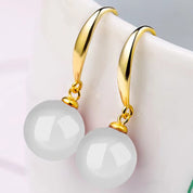 Pearl Resin Earrings