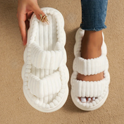 Plush Corduroy Slippers