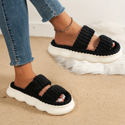 Plush Corduroy Slippers