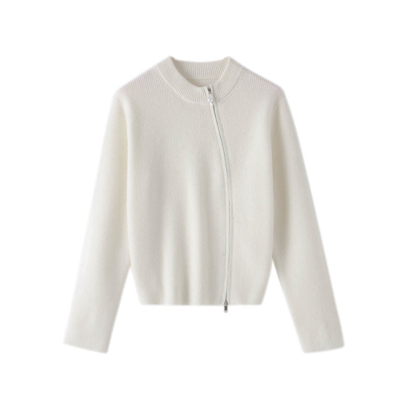 Cashmere Asym Cardigan