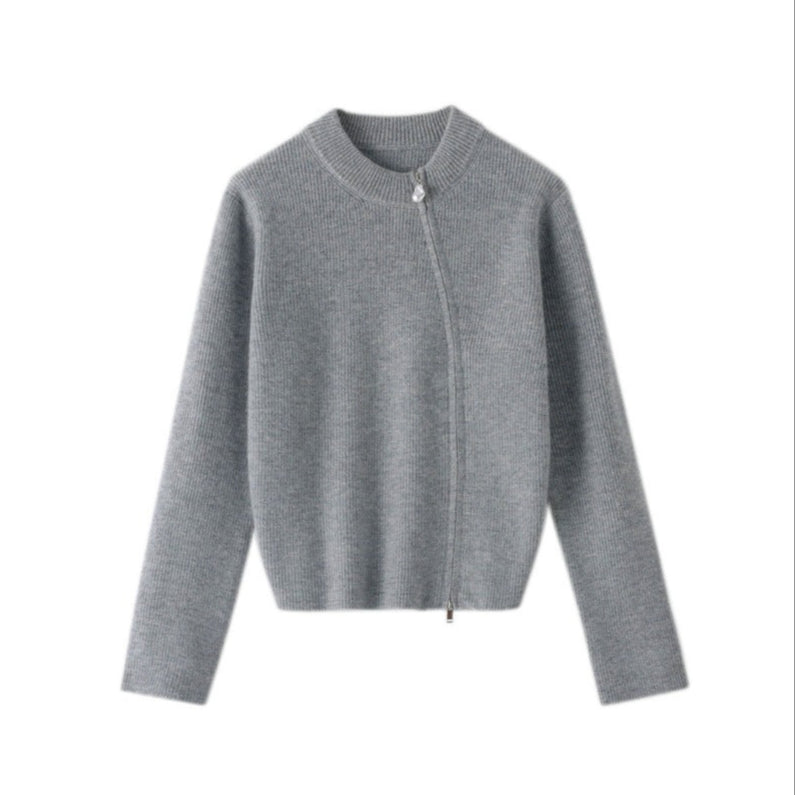 Cashmere Asym Cardigan