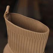 Sleeved Square Toe Boots